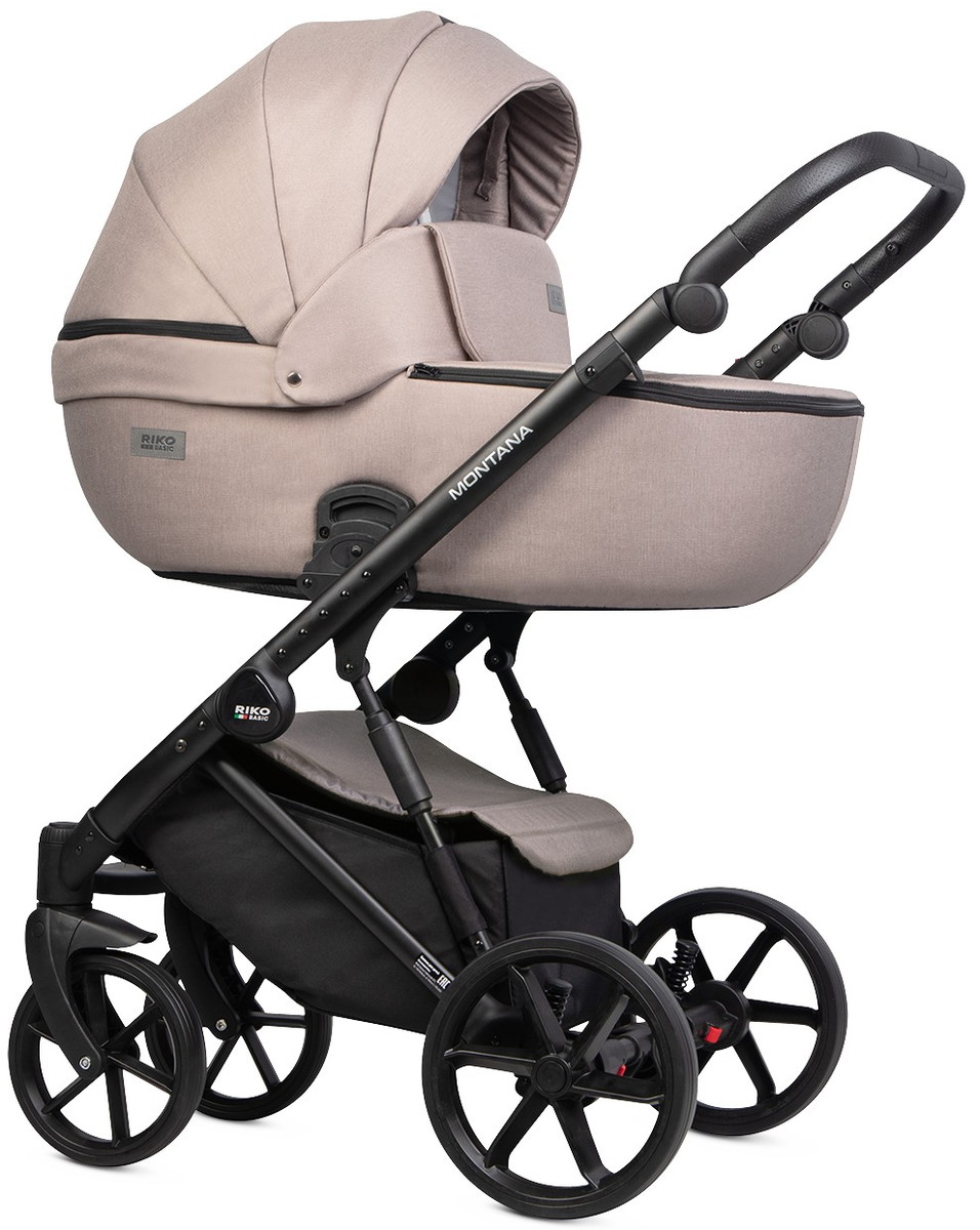 Детская коляска Riko Basic Montana 3 в 1 50 Beige (бежевый)