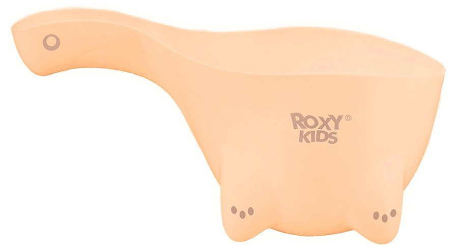 Ковшик Roxy-Kids Dino Safety Scoop для мытья головы RBS-003-BG бежевый