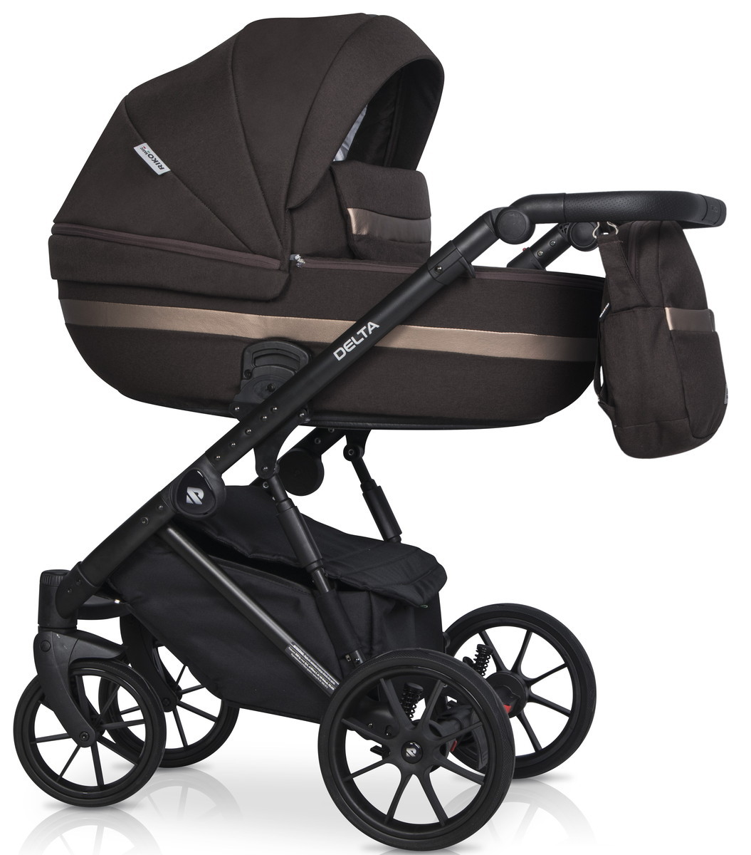 Детская коляска Riko Basic Delta 3 в 1 04 Chocolate