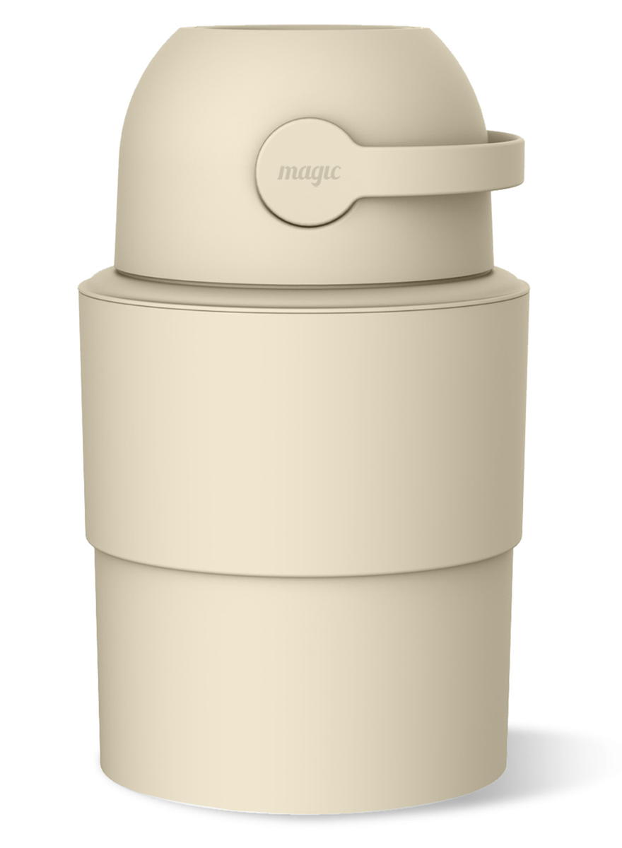 Накопитель-утилизатор подгузников Magic Diaper Pail Heka M Telescopic Beige
