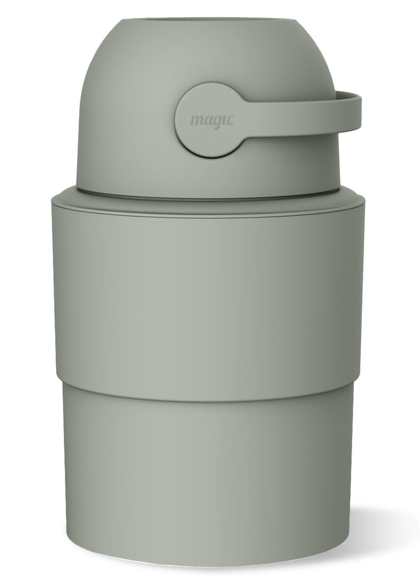Накопитель-утилизатор подгузников Magic Diaper Pail Heka M Telescopic Lichen