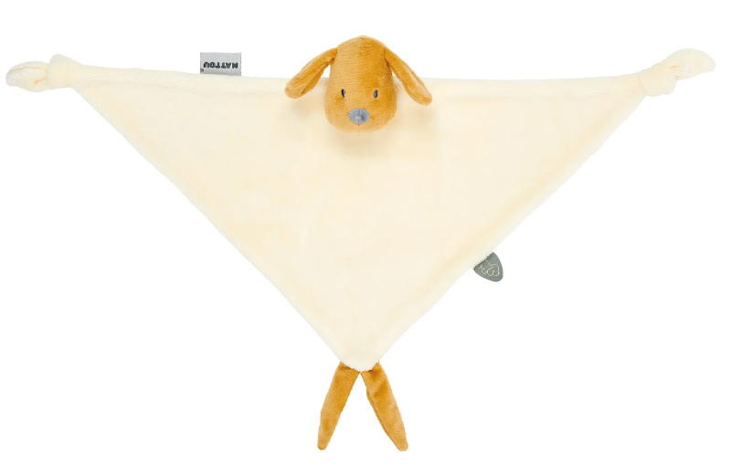 Игрушка мягкая Nattou Doudou большая CHARLIE Собачка vanilla 388160