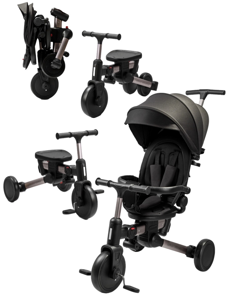 Многофункциональный велосипед AmaroBaby MultiRide черный
