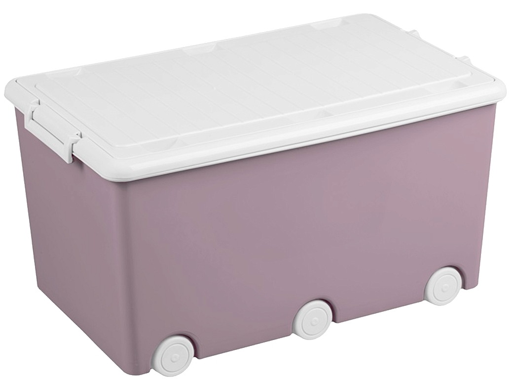 Контейнер Tega Baby многофункциональный (6 колесиков) 50 л PW-001-178 Heather (Вереск)
