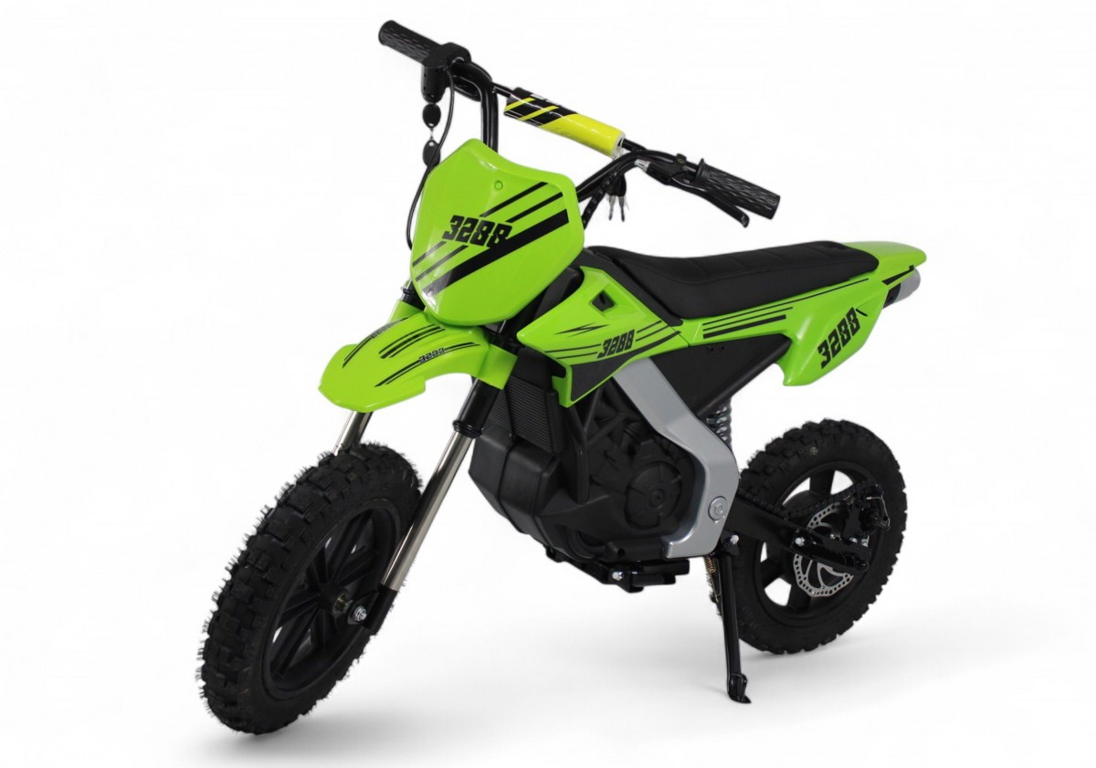 Детский электромотоцикл RiverToys E777KX E777KX-MOTO-GREEN/зеленый
