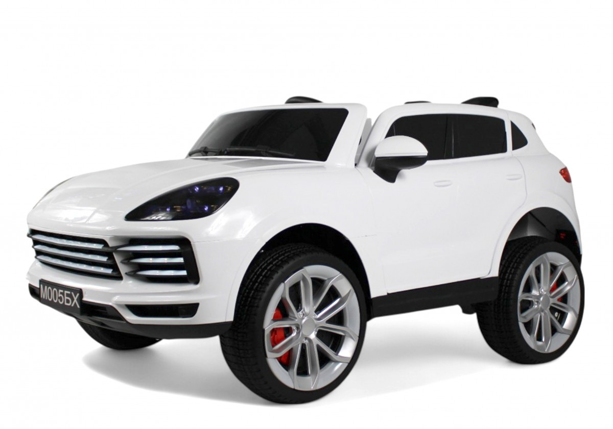 Детский электромобиль RiverToys М005БХ М005БХ-WHITE/белый