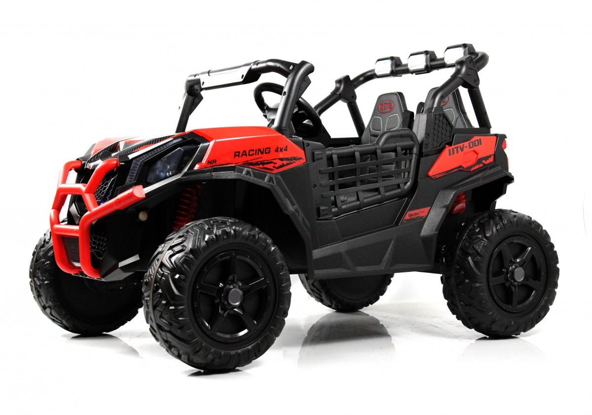 Детский электромобиль RiverToys K777KK LUX 4WD RED/красный