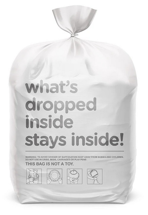 Пакеты для утилизаторов подгузников Magic Diaper Pail Roll of bags 15 шт