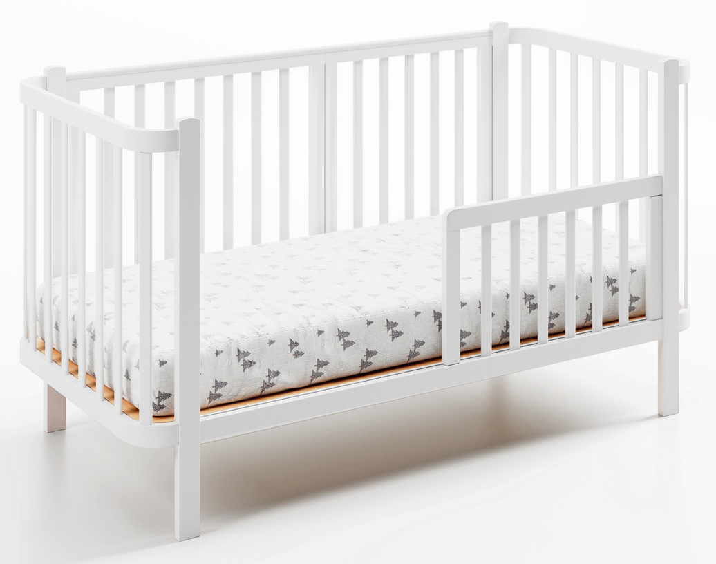 Комплект расширения ANTEMI для кроватки Terra Light NEW, 160х70 НИК 18б Белый