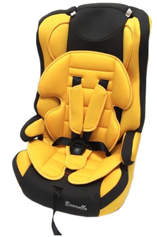Автокресло-бустер Carmella RF 513 9-36кг 25 yellow-grey