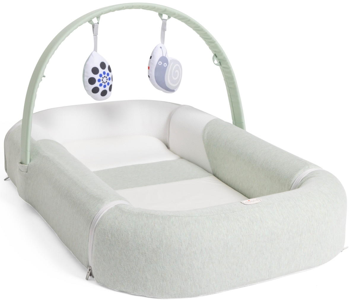 Подушка Chicco Mommy Pod 4 в 1 для детской кроватки Olive
