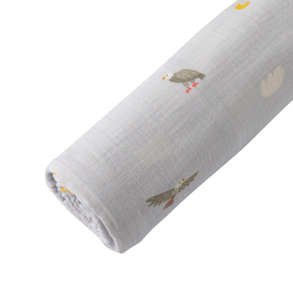 Пелёнка муслиновая Buba Kids, 115х115 см BKMUSSW56 Горный орёл