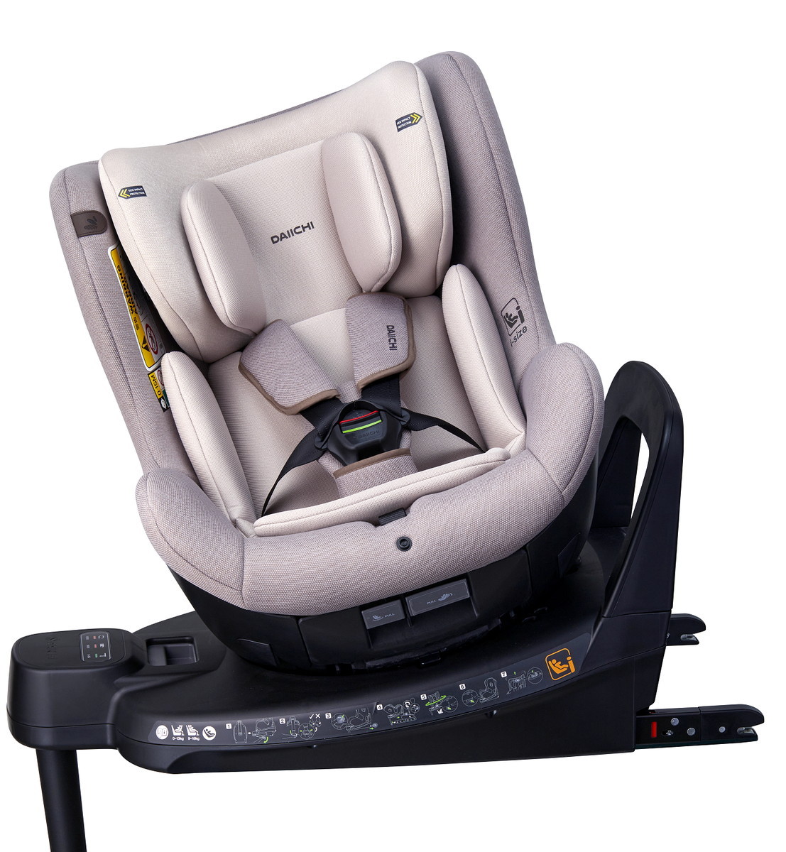 Автокресло Daiichi One-FIX 360 i-Size Season2 DA-D5100 Champagne Pink