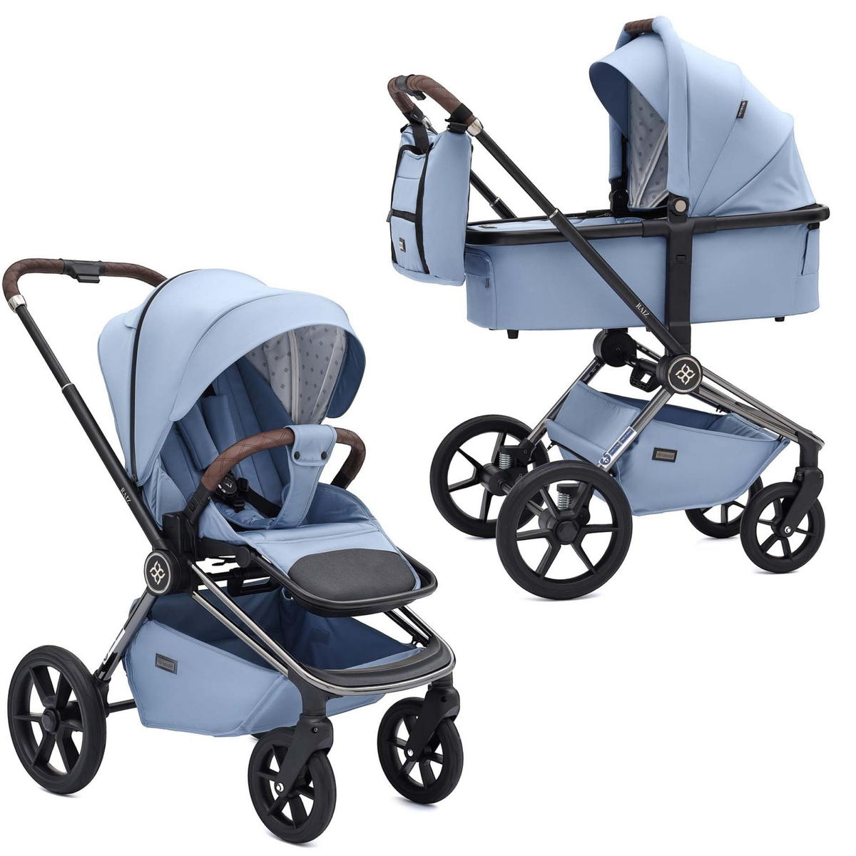 Коляска 2 в 1 Labala Raiz Edition Line 2025 Sky Blue