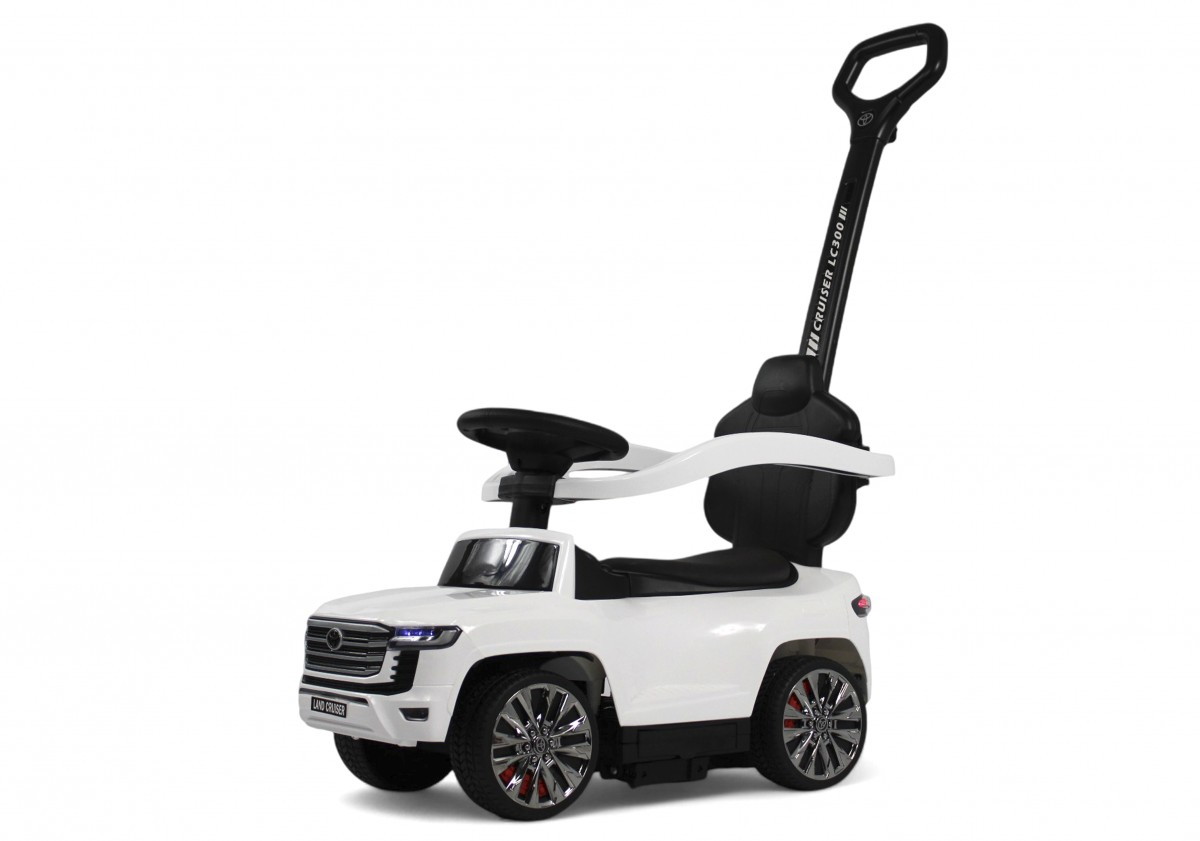 Детский толокар RiverToys Toyota Land Cruiser 300 Z002ZZ-C белый
