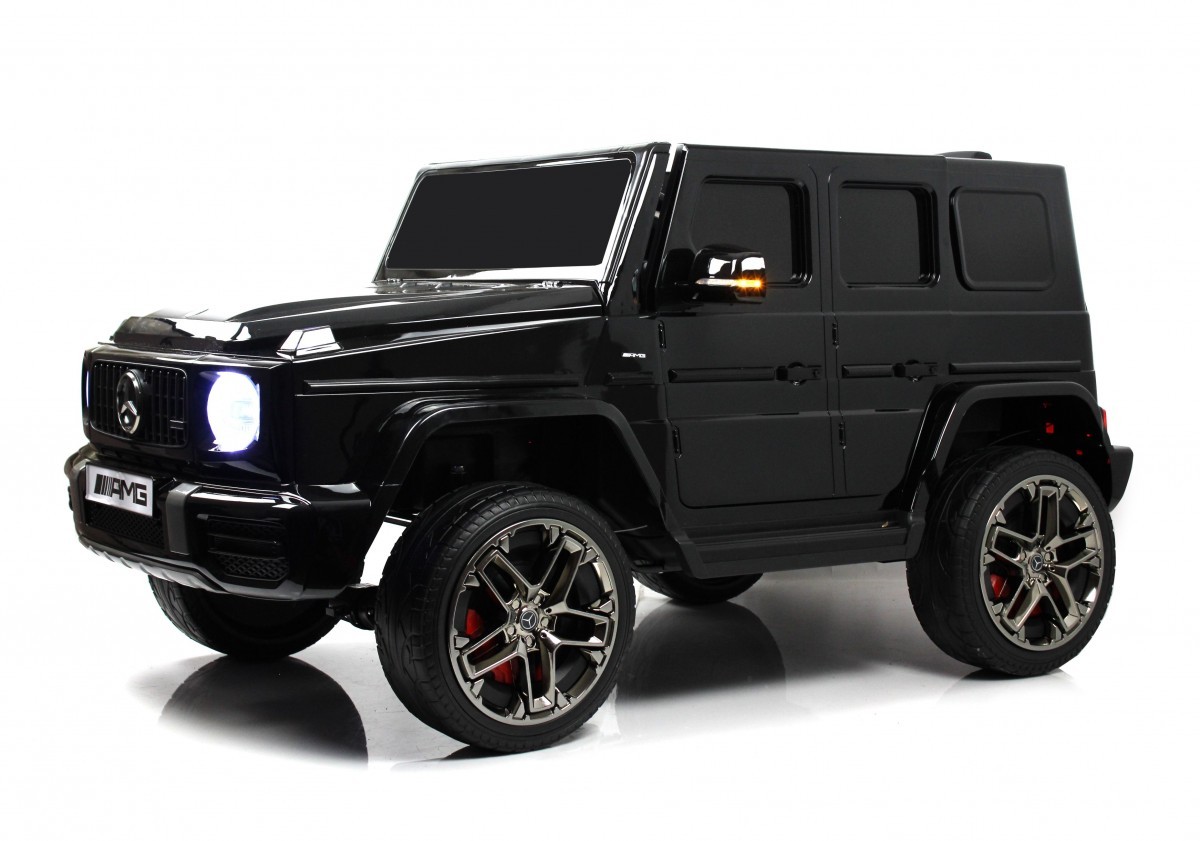 Детский электромобиль RiverToys Mercedes-AMG G63 G111GG, 24V черный