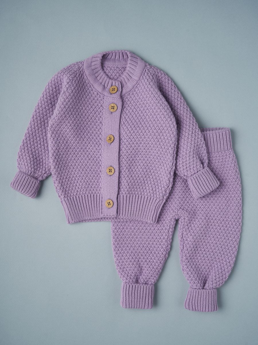 Костюм Little Star Версаль кофточка и штаны 80033 орхидея 62