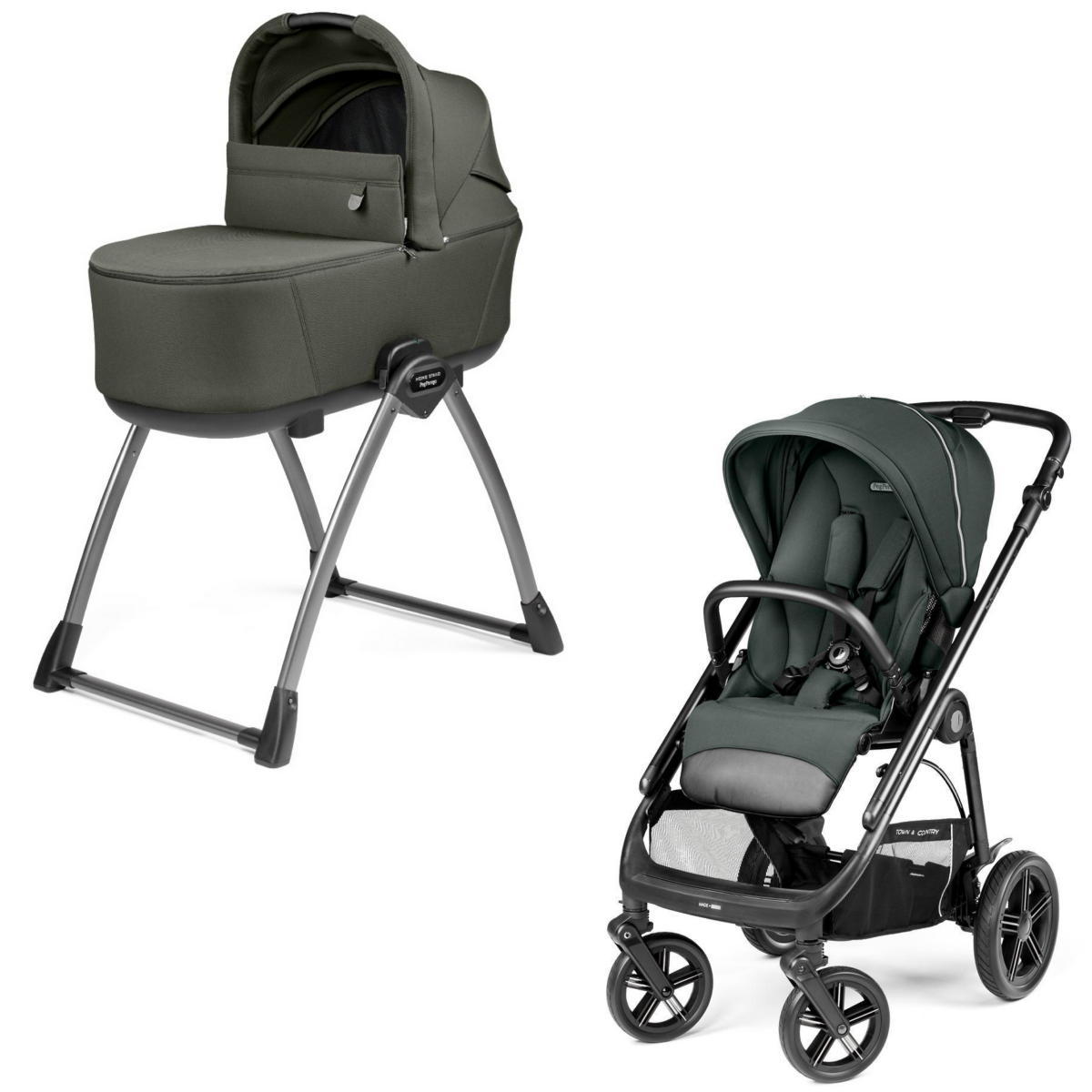 Коляска Peg Perego Veloce TC New Culla Flex 2 в 1 Metal