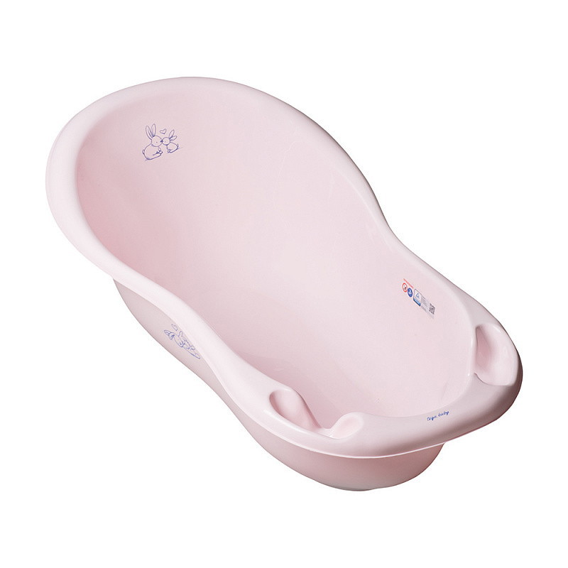 Детская ванночка Tega Baby Little Bunnies (Кролики) 92 см розовый