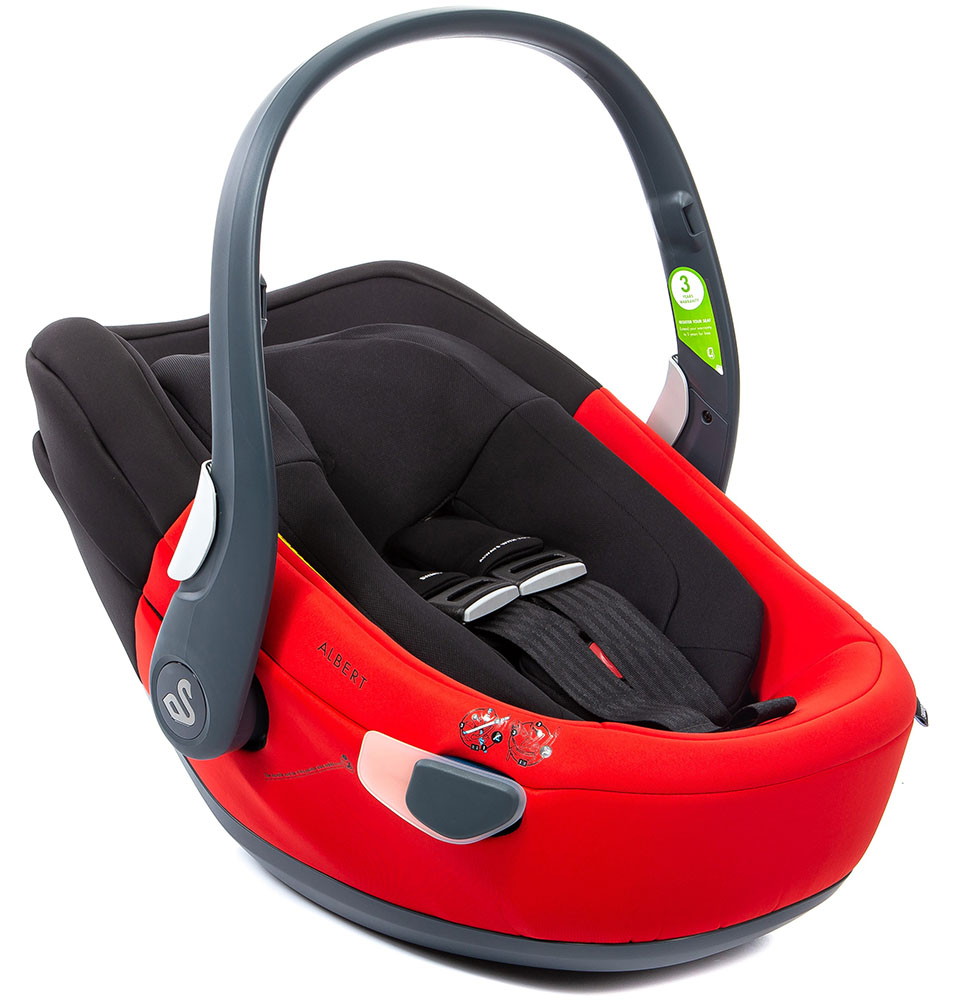 Автокресло Swandoo Albert I-Size 1.1 Goji Red & Chia Black