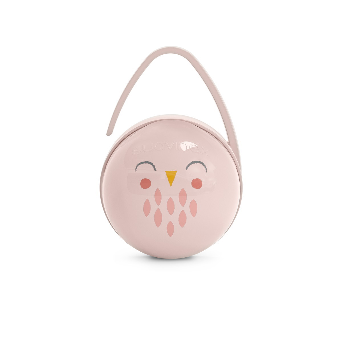 Футляр для двух сосок Suavinex Owl с ручкой для подвешивания 307759 PK