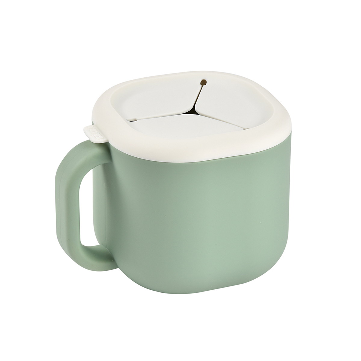 Контейнер Beaba Tasse Pickn с ручкой 460 мл 913564 SAGE GREEN