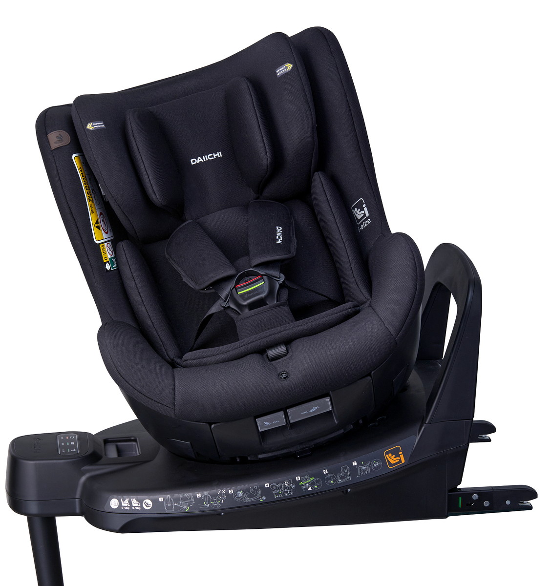 Автокресло Daiichi One-FIX 360 i-Size Season2 DA-D5100 Black