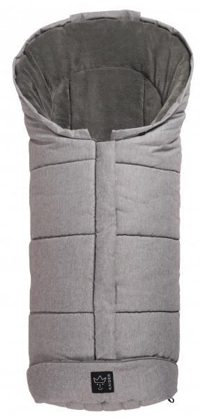 Флисовый конверт Kaiser Jooy Microfleece 105х45 см light grey
