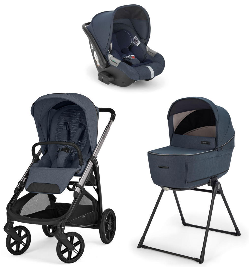 Коляска Inglesina Aptica Darwin i-Size System Quattro 4 в 1 2025 Resort Blue
