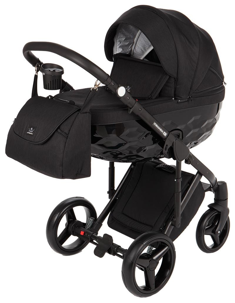Детская коляска Adamex Chantal 3 в 1 C213 (ЧЕРНЫЙ)