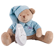 Мягкая игрушка Drema BabyDou Мишка с белым и розовым шумом 102 голубой