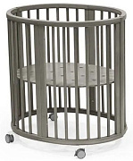 Детская кроватка Стокке Слипи Мини В3 Stokke Sleepi Mini V3 Серый