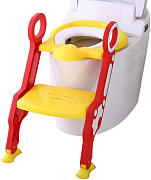 Детское сиденье для унитаза Pituso с лесенкой и ручками 16018B Желтый YELLOW