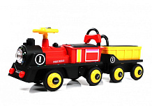 Детский электромобиль RiverToys K008AM красный