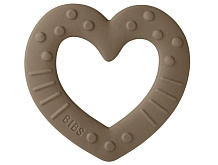 Прорезыватель Bibs Baby Bitie Heart 3100243 Dark Oak