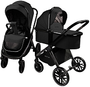 Детская коляска AmaroBaby Motus V2 2 в 1 черный