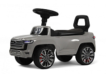 Детский толокар RiverToys Toyota Land Cruiser 300 Z002ZZ-D серый