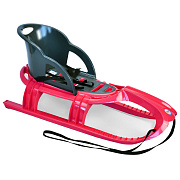 Санки KHW Snow Tiger Comfort со спинкой Pink/Малиновый
