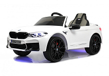 Детский электромобиль RiverToys BMW M5 Competition A555MP белый
