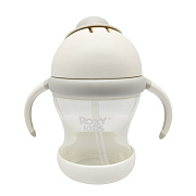 Поильник-непроливайка Roxy-Kids RFD-008 RFD-008-GI кокосово-серый
