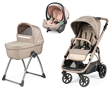 Коляска 3 в 1 Peg Perego Veloce Belvedere Lounge Mon Amour