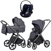 Коляска Carrello Vector CRL-6550 и автокресло Cybex Cloud G i-Size Ocean Blue Plus 3 в 1 Landscape Grey