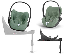Автокресло Cybex Cloud T i-Size с базой Base T Leaf Green Plus