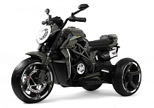 Детский электромотоцикл RiverToys C111MC серый