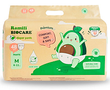 Подгузники-трусики Ramili Biocare Medium (M, 6–11 кг, 48 шт., MP48)