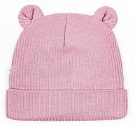 Чепчик (шапочка) AmaroBaby Fashion bear ЧЗ розовый 38