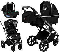 Коляска 3 в 1 Sweet Baby Rocco + автокресло Elegante Plus Black