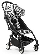 Коляска прогулочная Stokke YOYO3 рама чёрная Black Zebra