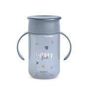 Поильник детский Suavinex Bear 360 с ручками, 340 мл 402645 BL L3