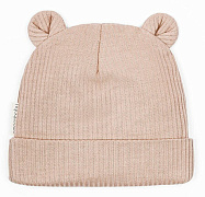 Чепчик (шапочка) AmaroBaby Fashion bear ЧЗ бежевый 46